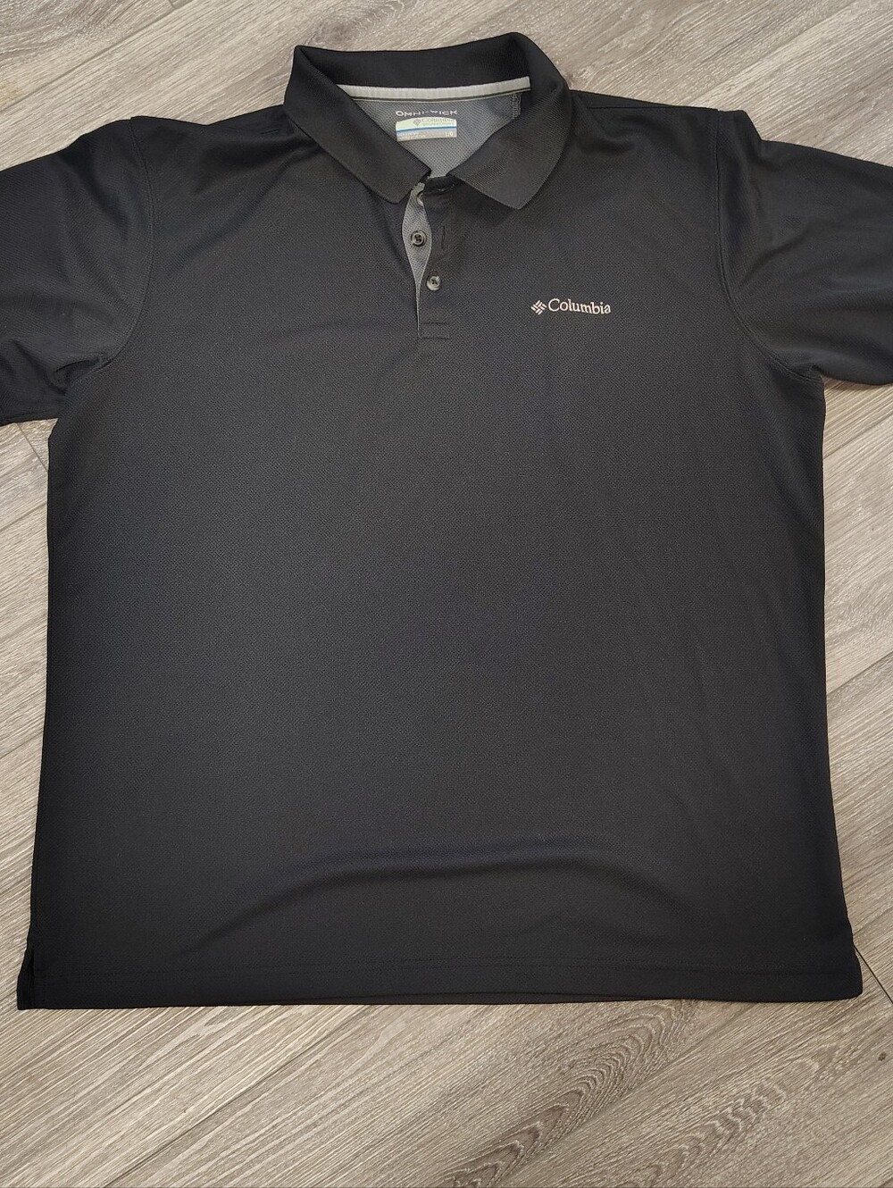 Columbia Men's Black Performance Polo Large